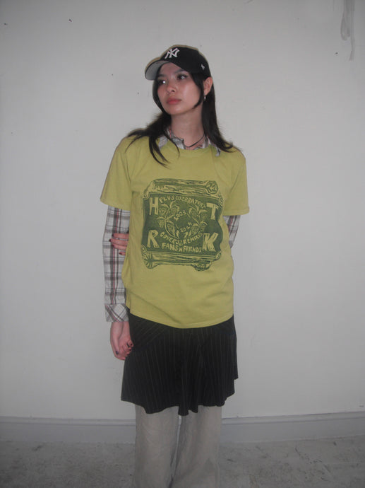 HTRK 21st Anniversary T-Shirt (Chartreuse)